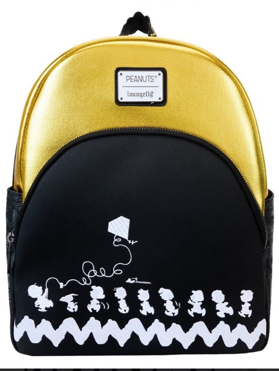 Loungefly Handbags - New Loungefly Peanuts 75th Anniversary Mini Backpack Snoopy Charlie Brown